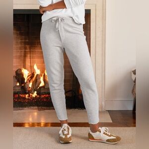 Frank  & Eileen CHRISTINE
Tulip Ankle Sweatpant Gray Melange Sz XS